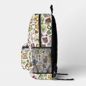 Sac À Dos Imprimé Motif de doodle Halloween mignon (Droite)