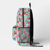 Sac À Dos Imprimé Motif de fleurs peintes (Droite)