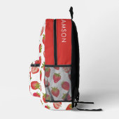 Sac À Dos Imprimé Motif de fraises (Droite)