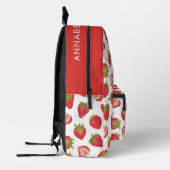 Sac À Dos Imprimé Motif de fraises (Gauche)