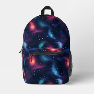 Sac À Dos Imprimé Motif de galaxie bleu foncé