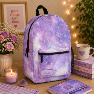 Sac À Dos Imprimé Motif de galaxie cosmique céleste