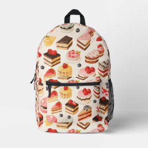 Sac À Dos Imprimé Motif de gâteau à carreaux