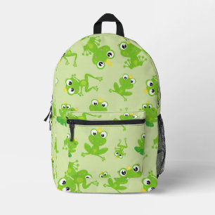 Sac À Dos Imprimé Motif de grenouille, Grenouilles mignonnes, Grenou