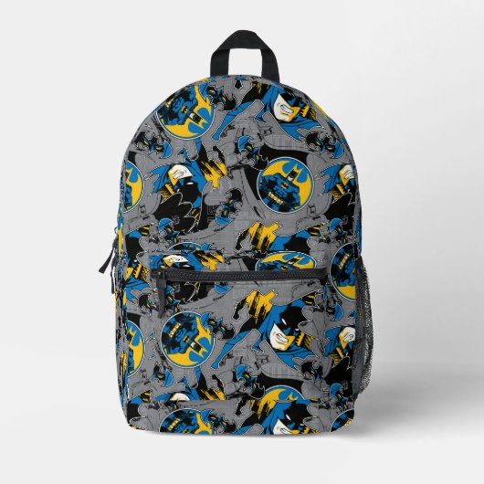 Sac À Dos Imprimé Motif de lancer à fond Batman (Recto)