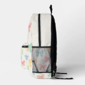 Sac À Dos Imprimé Motif de nœud coquette pastel pour fille mignonne (Droite)