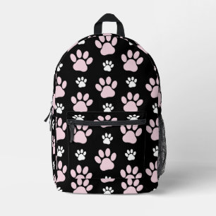 Sac À Dos Imprimé Motif De Pailles, Pailles Roses, Pailles De Chien,