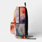 Sac À Dos Imprimé Motif de peinture aquarelle (Droite)