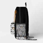 Sac À Dos Imprimé MOTIF de pop couleur d'art en ligne TAZ™ (Droite)