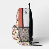Sac À Dos Imprimé Motif de Popsicles de crème glacée (Droite)