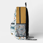 Sac À Dos Imprimé Motif de requin mou (Droite)