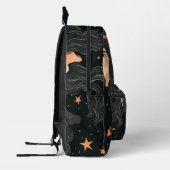 Sac À Dos Imprimé Motif de Sorcière Carrelée (Gauche)