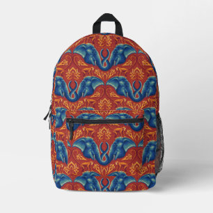 Sac À Dos Imprimé Motif de tapisserie Safari - Le Lotus Blanc