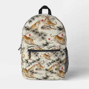 Sac À Dos Imprimé Motif de tigre