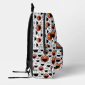 Sac À Dos Imprimé Motif de visage pop couleur d'Elmo (Gauche)