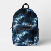 Sac À Dos Imprimé Motif d'éclairage par orage (Recto)