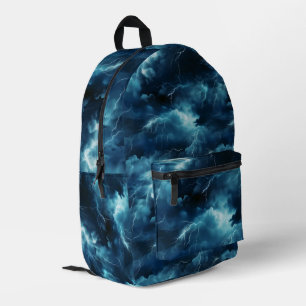 Sac À Dos Imprimé Motif d'éclairs de tempête