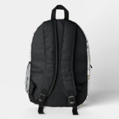 Sac À Dos Imprimé Motif des icônes Harry Potter (Verso)