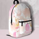Sac À Dos Imprimé motif des traits de brosse et des gribouillages<br><div class="desc">sac à dos</div>