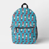 Sac À Dos Imprimé Motif du Chat dans le Chapeau (Recto)