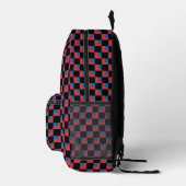 Sac À Dos Imprimé motif du drapeau À damiers Samoa (Droite)
