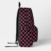 Sac À Dos Imprimé motif du drapeau À damiers Samoa (Gauche)