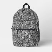 Sac À Dos Imprimé Motif ethnique (Recto)