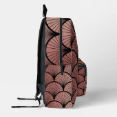 Sac À Dos Imprimé Motif éventail Art déco (Gauche)