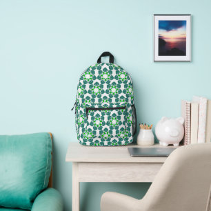Sac À Dos Imprimé Motif Feuille, Motif De Feuilles, Feuilles Verts