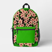 Sac À Dos Imprimé Motif floral (Recto)
