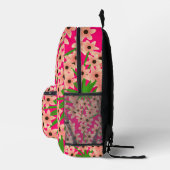 Sac À Dos Imprimé Motif floral (Droite)