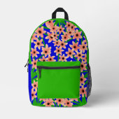 Sac À Dos Imprimé Motif floral (Recto)