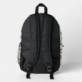 Sac À Dos Imprimé Motif floral (Verso)