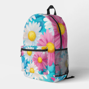 Sac À Dos Imprimé Motif floral audacieux et joyeux