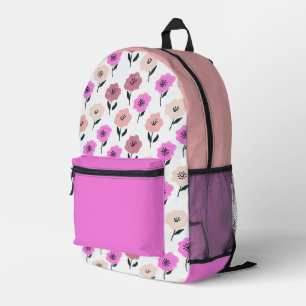 Sac À Dos Imprimé Motif floral vibrant