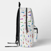 Sac À Dos Imprimé Motif Giraffes (Gauche)