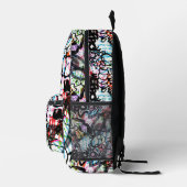 Sac À Dos Imprimé Motif Graffiti (Droite)