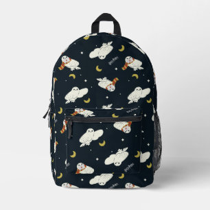 Sac À Dos Imprimé Motif Hedwig sous la lumière de la lune nocturne