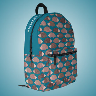 Sac À Dos Imprimé Motif hérisson