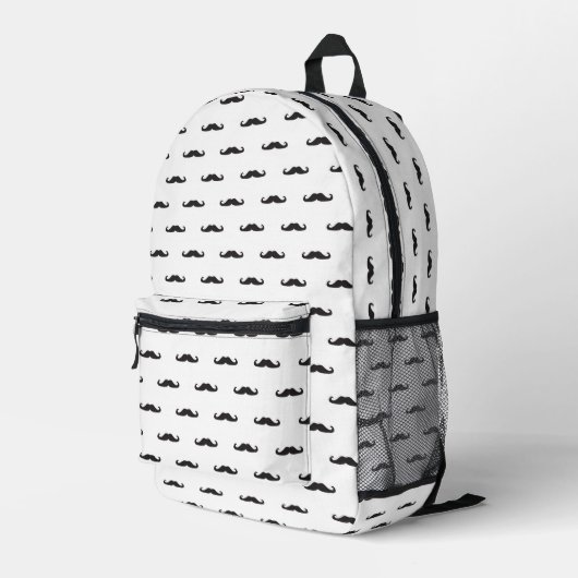 Sac À Dos Imprimé Motif Hipster (Coin arrière droit)
