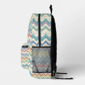 Sac À Dos Imprimé Motif joli rétro d'école (Droite)