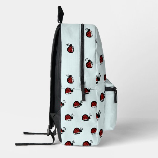 Sac À Dos Imprimé Motif Ladybug (Gauche)