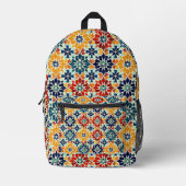 Sac À Dos Imprimé Motif marocain (Recto)