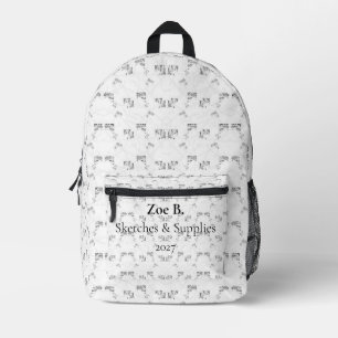 Sac À Dos Imprimé Motif minimaliste de rentrée scolaire Été