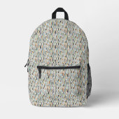 Sac À Dos Imprimé Motif moderne du milieu du siècle (Recto)