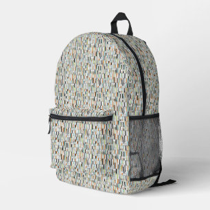 Sac À Dos Imprimé Motif moderne du milieu du siècle
