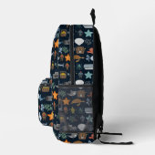 Sac À Dos Imprimé Motif Océan Habitants (Droite)