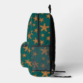 Sac À Dos Imprimé Motif orange Starfish (Droite)