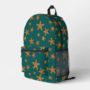 Sac À Dos Imprimé Motif orange Starfish