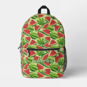 Sac À Dos Imprimé Motif Pastèque (Recto)